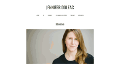 Desktop Screenshot of jenniferdoleac.com